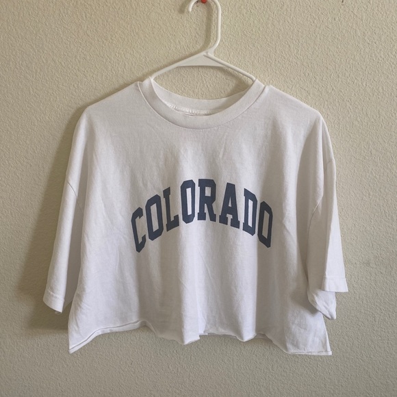 Brandy Melville white aleena Colorado top - Picture 2 of 3